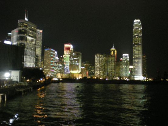 Hong-Kong por la noche
