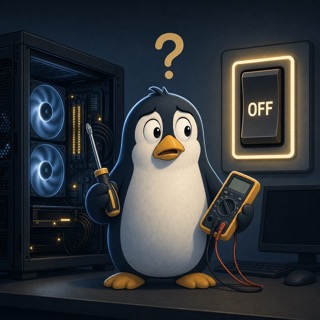 Linux se apaga… pero el ordenador no: cuando el culpable no es Linux, pero casi