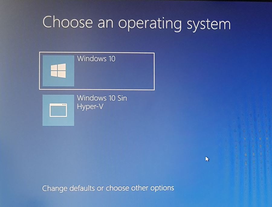 Menú de inicio de mi equipo con Windows 10