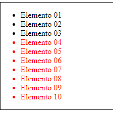 CSS: cómo cambiar los estilos de un conjunto de elementos cuando haya más de un número determinado de ellos