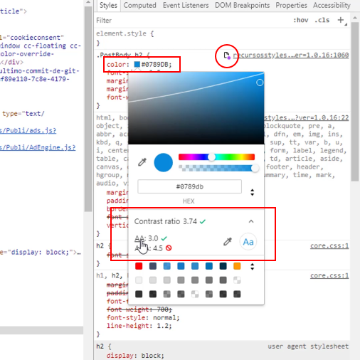 Funcionalidad "Overrides" en Chrome 65: guardando cambios en tu CSS desde el navegador