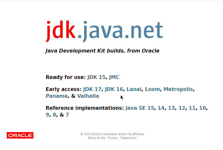 La animación muestra cómo bajarse el JDK, algo extremadamente sencillo.