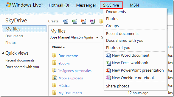 Cómo mapear tu cuenta de SkyDrive a una unidad en Windows