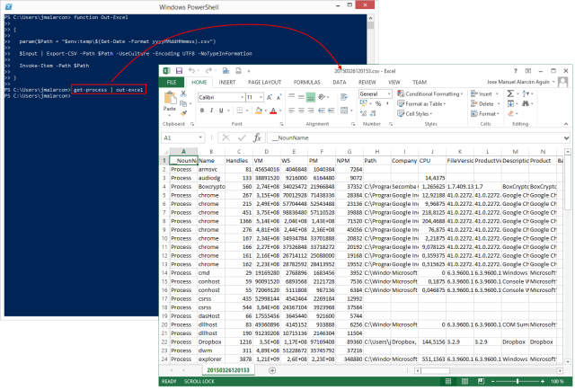 PowerShell-Out-Excel