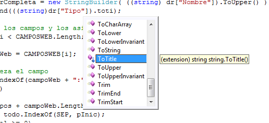 Cómo convertir texto a formato título con un método extensor